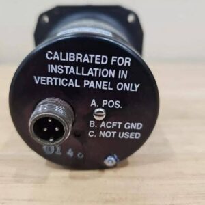Electric Gyro Corp turn and slip indicator – front view showing L/R markings, 2-minute turn scale, and slip/skid ball.