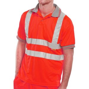 Hi-Vis Short Sleeve Polo