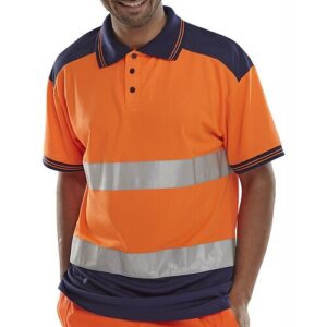 Two Tone Hi-Vis Polo