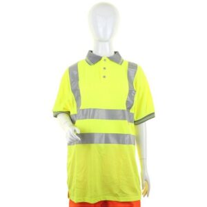 Segmented Reflective Tech Polo
